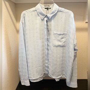 Fashion Nova Light Blue Cover-up